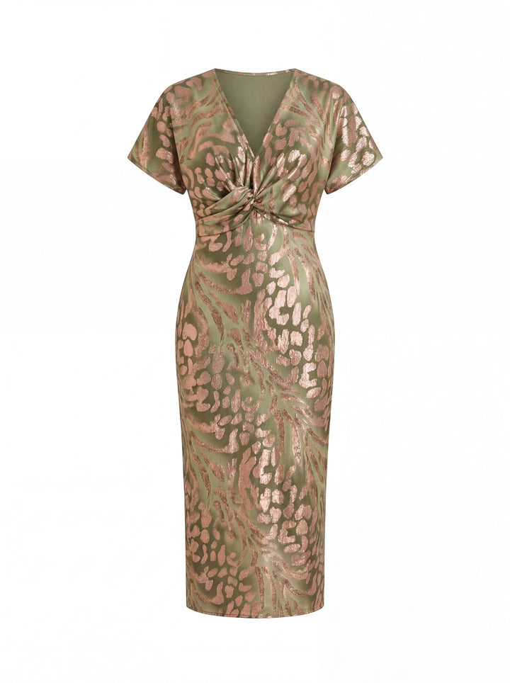 Lavinia™ | Twist Elegance Maxi Dress