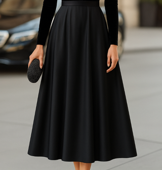 Ava | Elegant Velvet Midi Dress