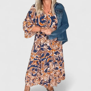 Tessa | Coastal Boho Midi Dress