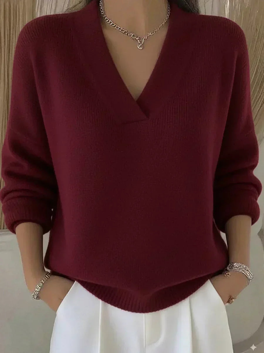 Beatrice™ | V-Neck Autumn Sweater