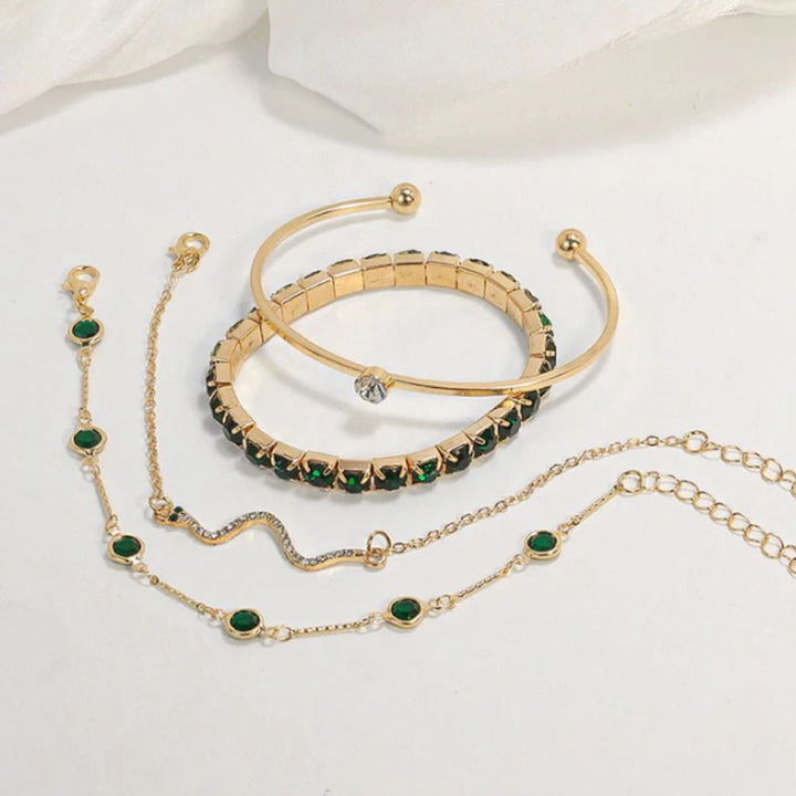 Marisol | Pulsera Esmeraldas Eternas