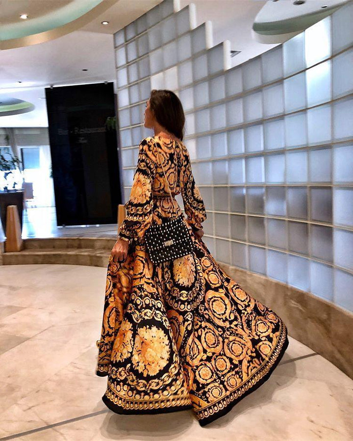 Marisol| Vestido Estampado Tribal