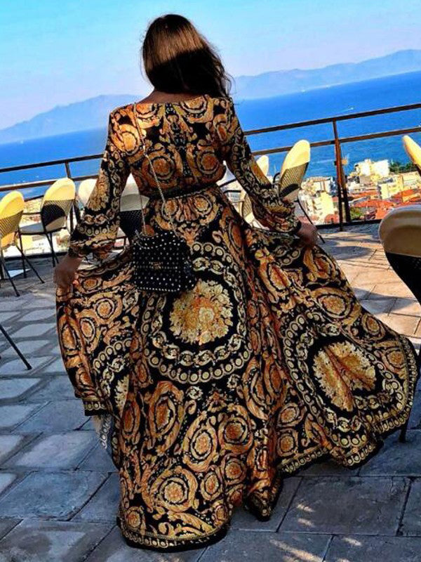Marisol| Vestido Estampado Tribal