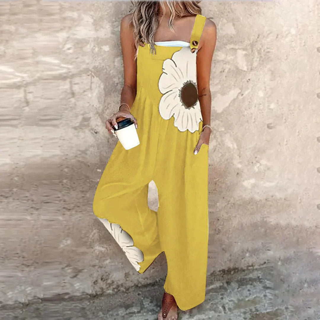Clara™ | Daisy Charm Dungarees