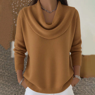 Rosalind™ | Cowl-Neck Autumn Sweater