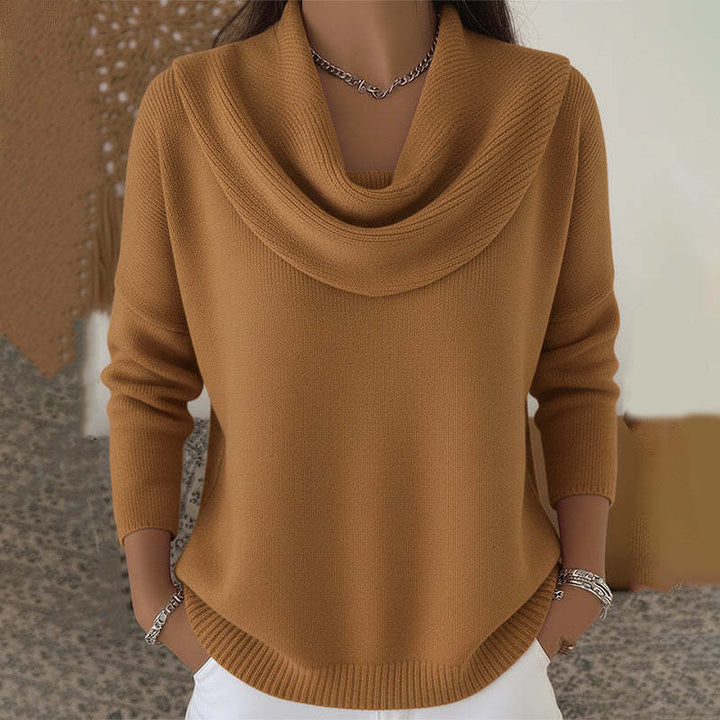 Rosalind™ | Cowl-Neck Autumn Sweater