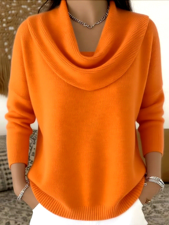 Rosalind™ | Cowl-Neck Autumn Sweater