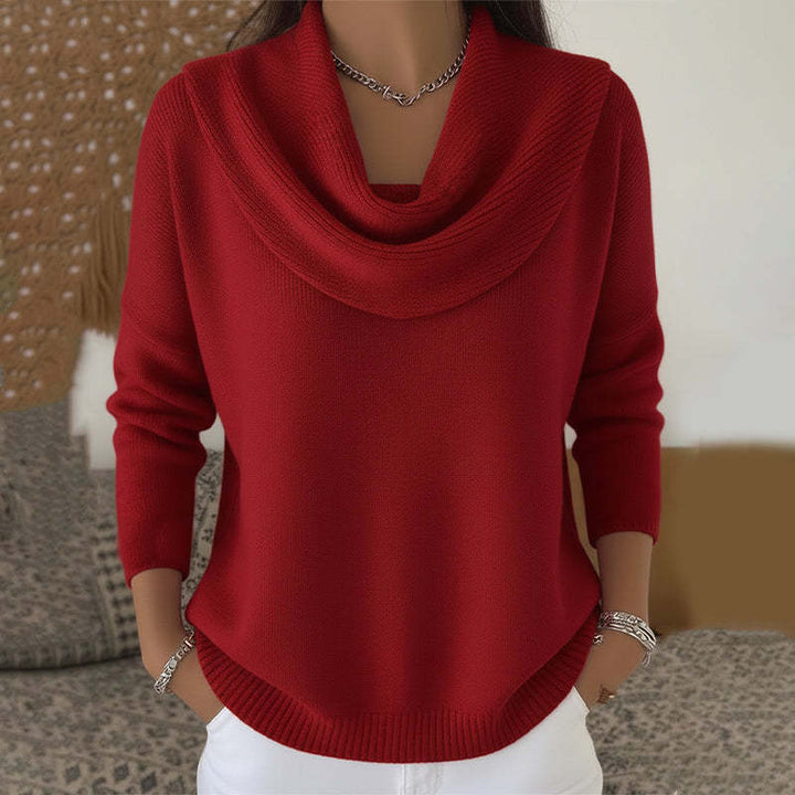 Rosalind™ | Cowl-Neck Autumn Sweater