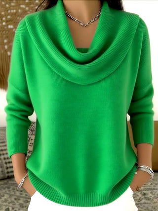 Rosalind™ | Cowl-Neck Autumn Sweater