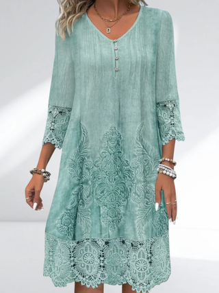 Rosamund™ | Vintage Lace Midi Dress
