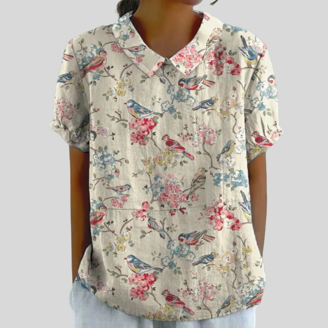 Melchora | Blusa Floral Delicada