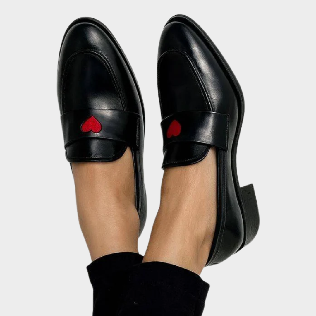 Teudelina | Mocasines Corazón de Ébano
