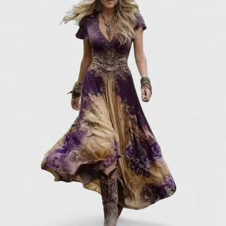 Brielle | Enchanted Rose Maxi Dress