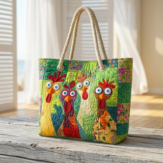 Beach Bag - Funky Chicken