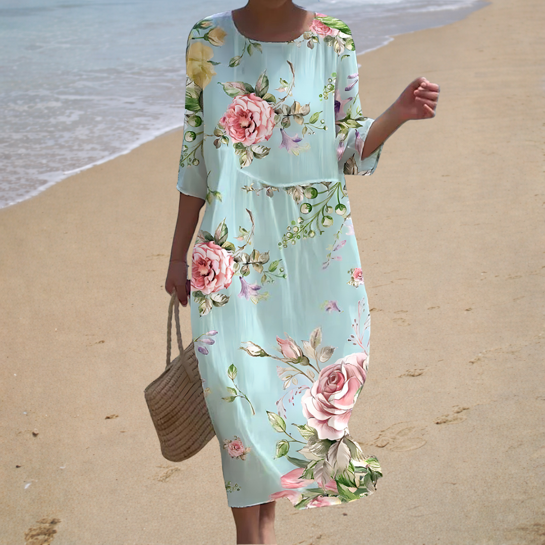 Rosalía | Vestido Floral Elegante