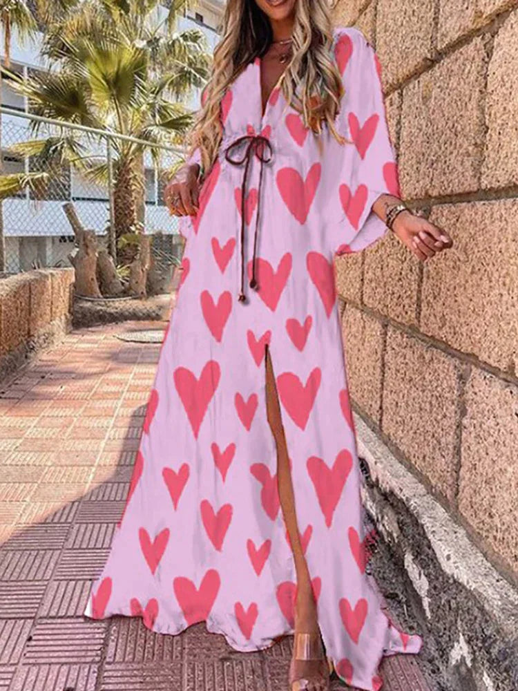 Lorenza | Vestido Arcoíris Fluido