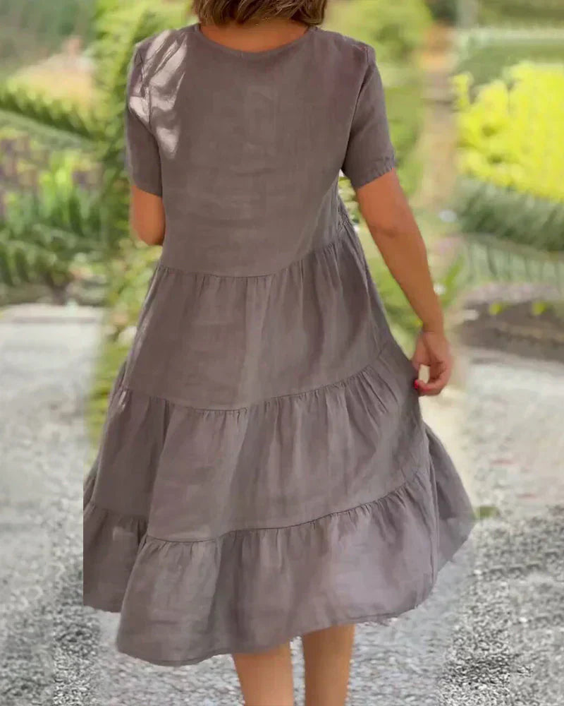 Fiorella | Vestido Bolsillos Laterales