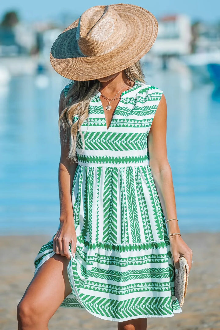Silvia | Vestido Escote Bordado