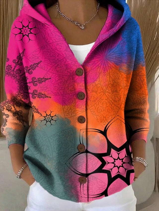 Tallulah™ | Artisan Hooded Autumn Sweater