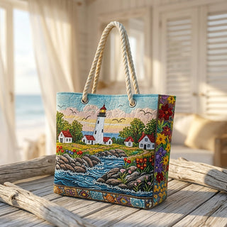 Beach Bag - Lighthouse Shine