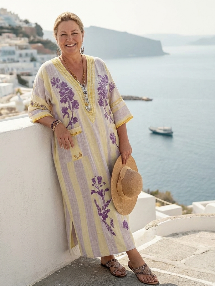 Lúa | Vestido Bordados Mediterráneos