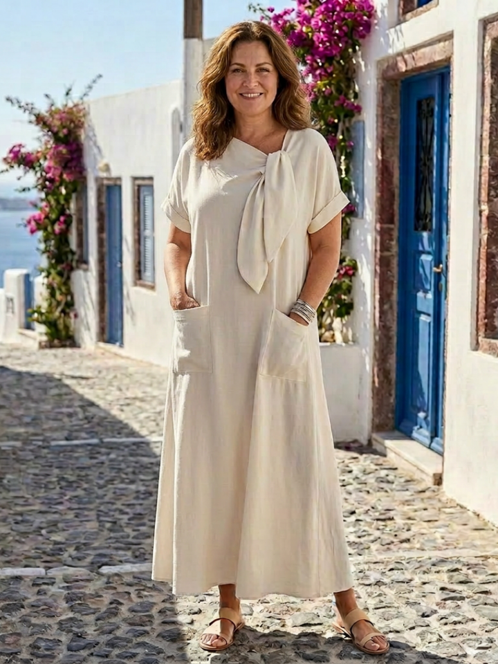 Anabel | Vestido Lazo Elegante