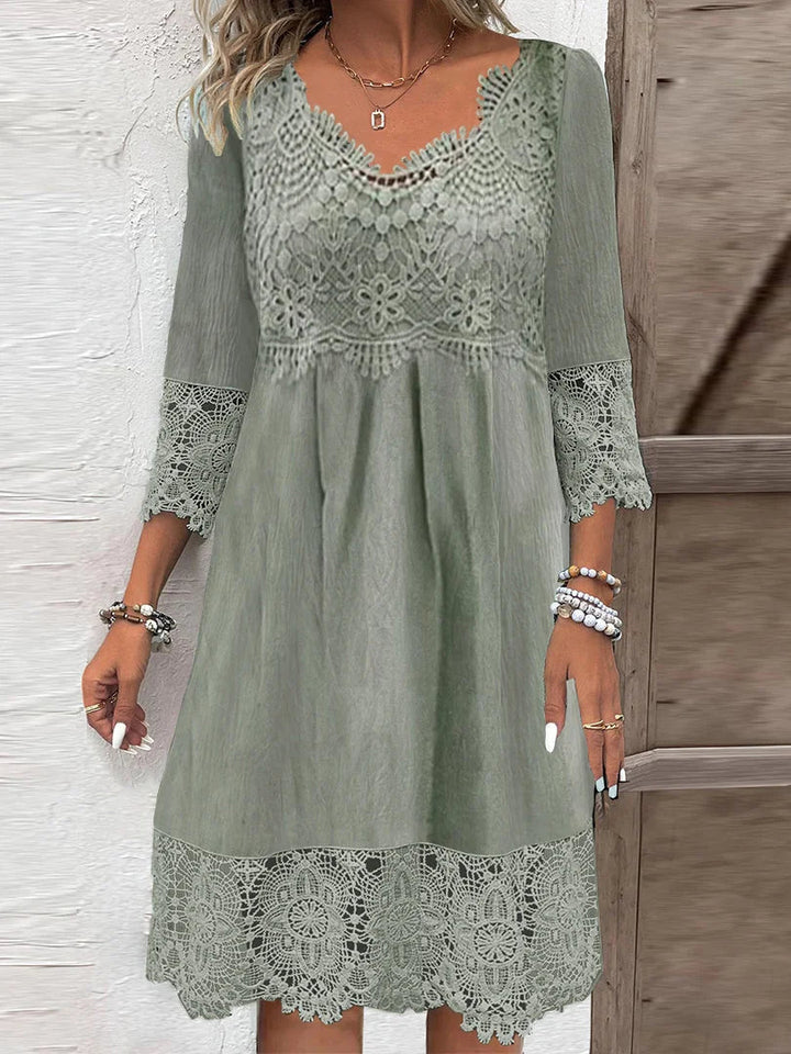 Rosamund™ | Vintage Lace Midi Dress