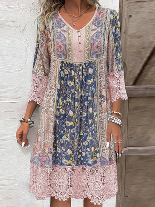 Rosamund™ | Vintage Lace Midi Dress
