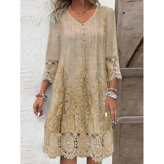 Rosamund™ | Vintage Lace Midi Dress