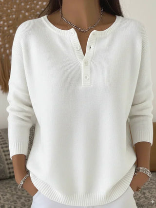 Elodie™ | Henley Autumn Sweater