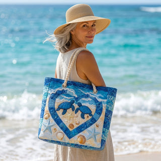Beach Bag - Turtle Serenity