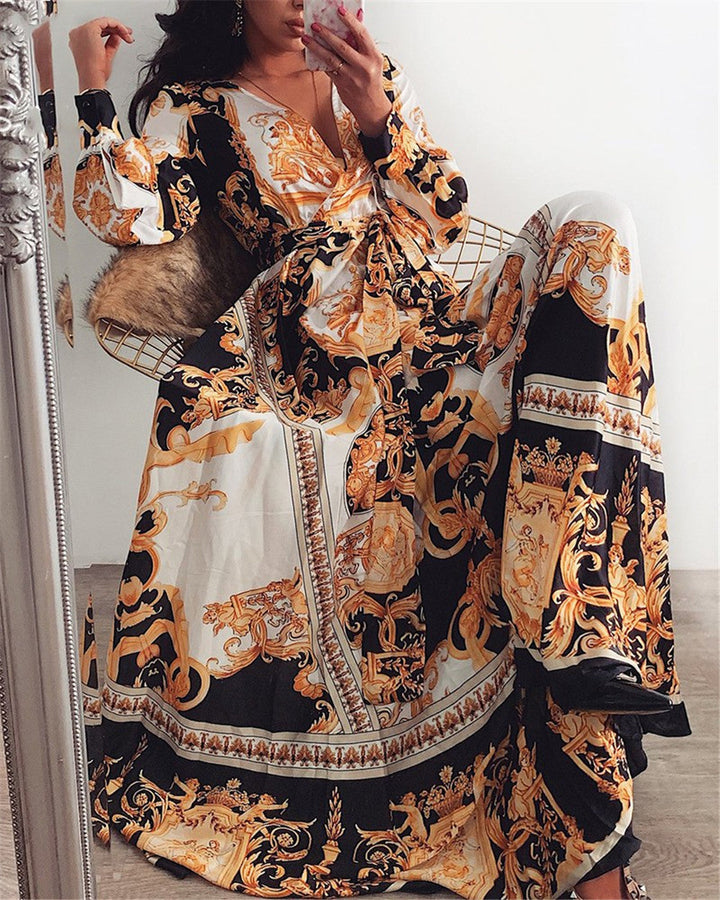 Marisol| Vestido Estampado Tribal