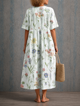 Meadow™ | Wildflower Whisper Midi Dress