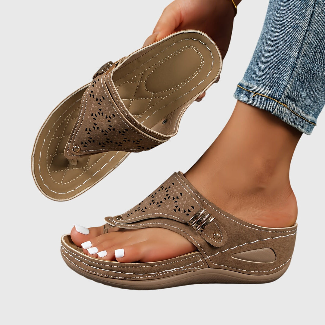 Nicolasa | Sandalias Brillo de Zamora