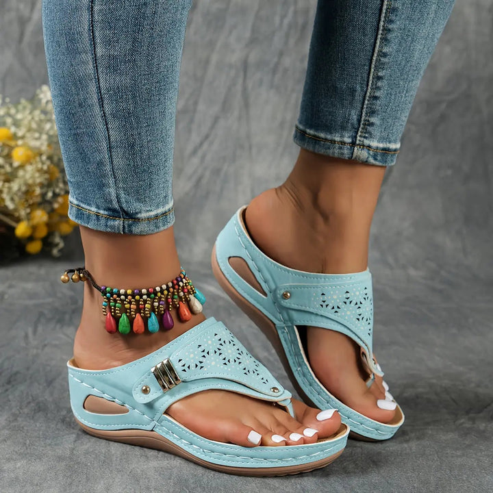 Leovigilda | Sandalias Confort Luminoso