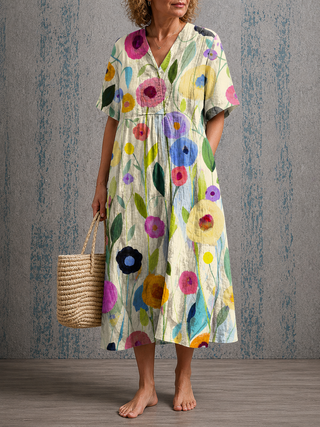 Florabelle™ | Joyful Bloom Midi Dress