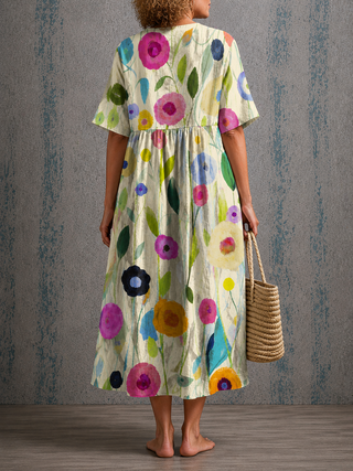 Florabelle™ | Joyful Bloom Midi Dress