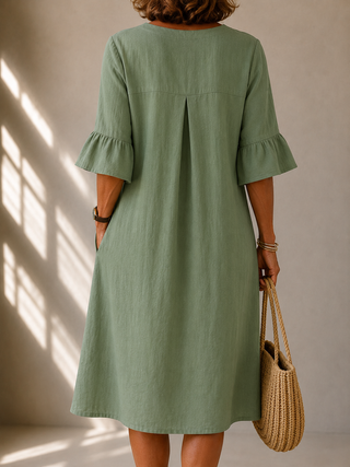 Willow™ | Sage Serenity Midi Dress