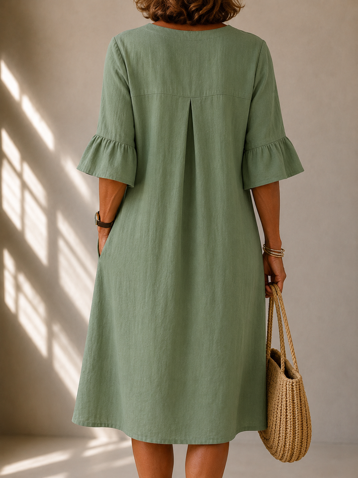 Willow™ | Sage Serenity Midi Dress