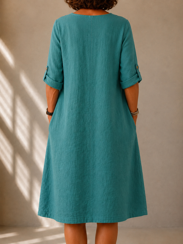 Marina™ | Ocean Mist Midi Dress