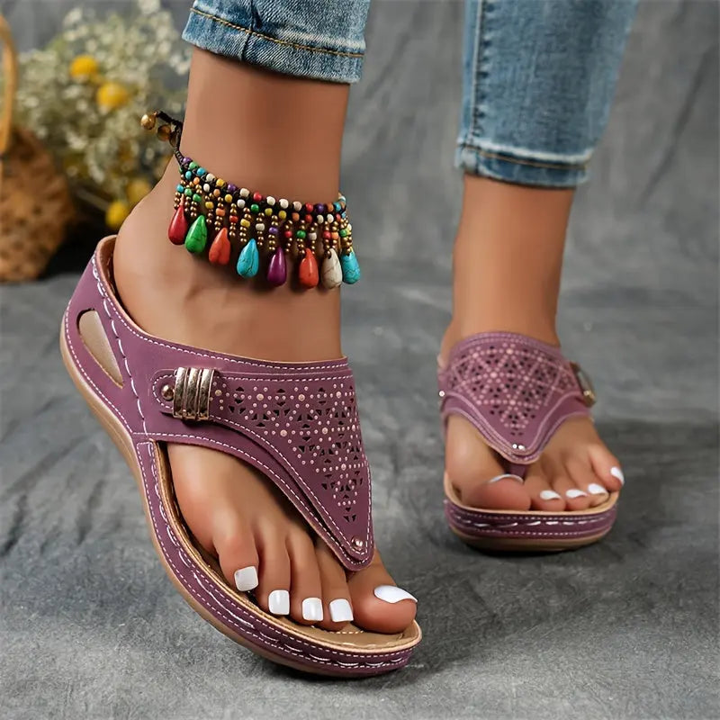 Leovigilda | Sandalias Confort Luminoso