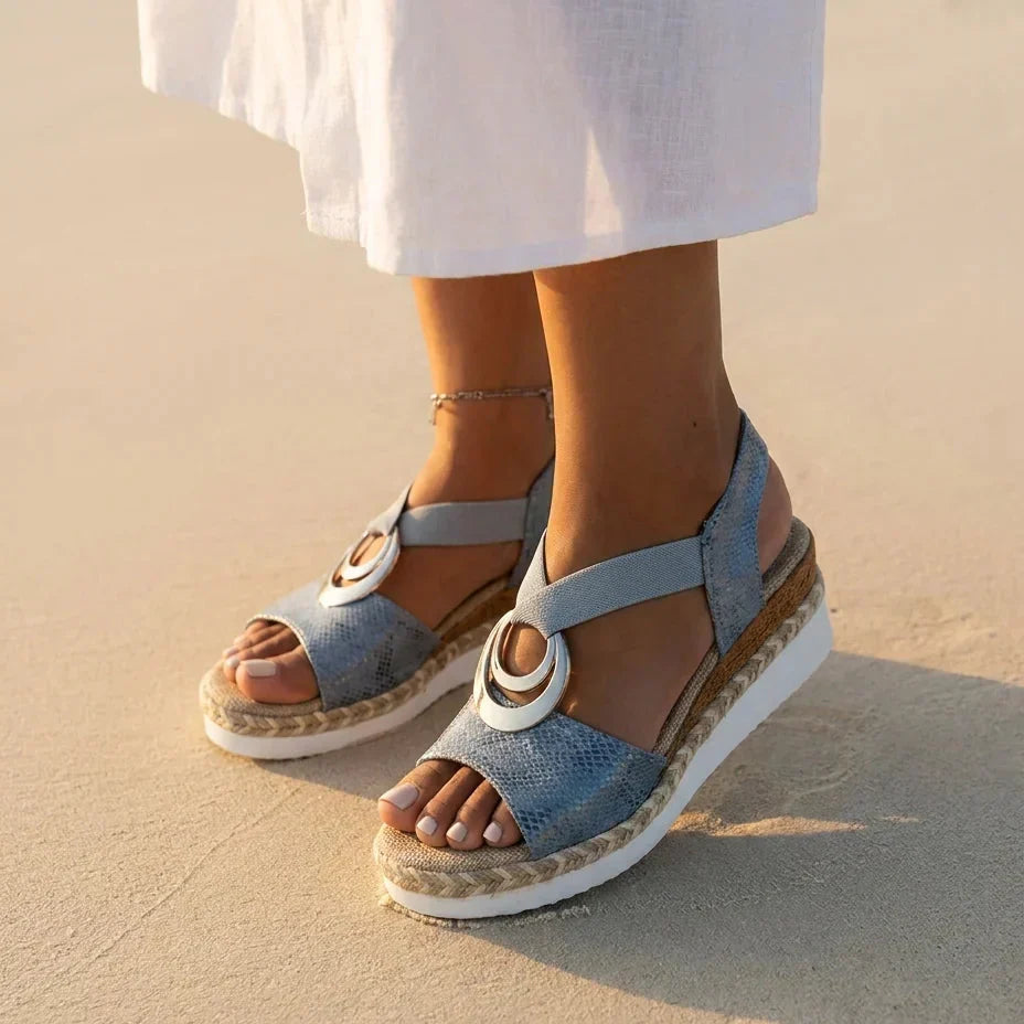 Vivienne™ | Orthopedic Wedge Sandals