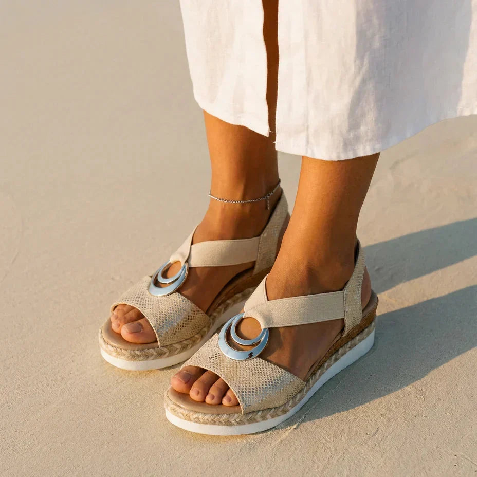 Vivienne™ | Orthopedic Wedge Sandals