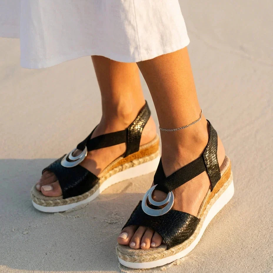 Vivienne™ | Orthopedic Wedge Sandals