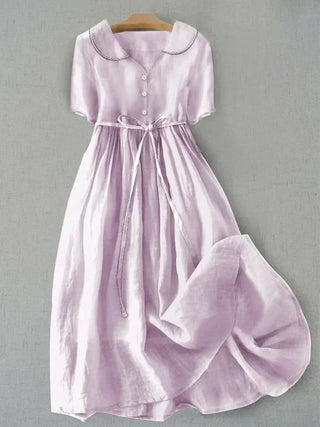 Isabelle™ | Blush Grace Midi Dress