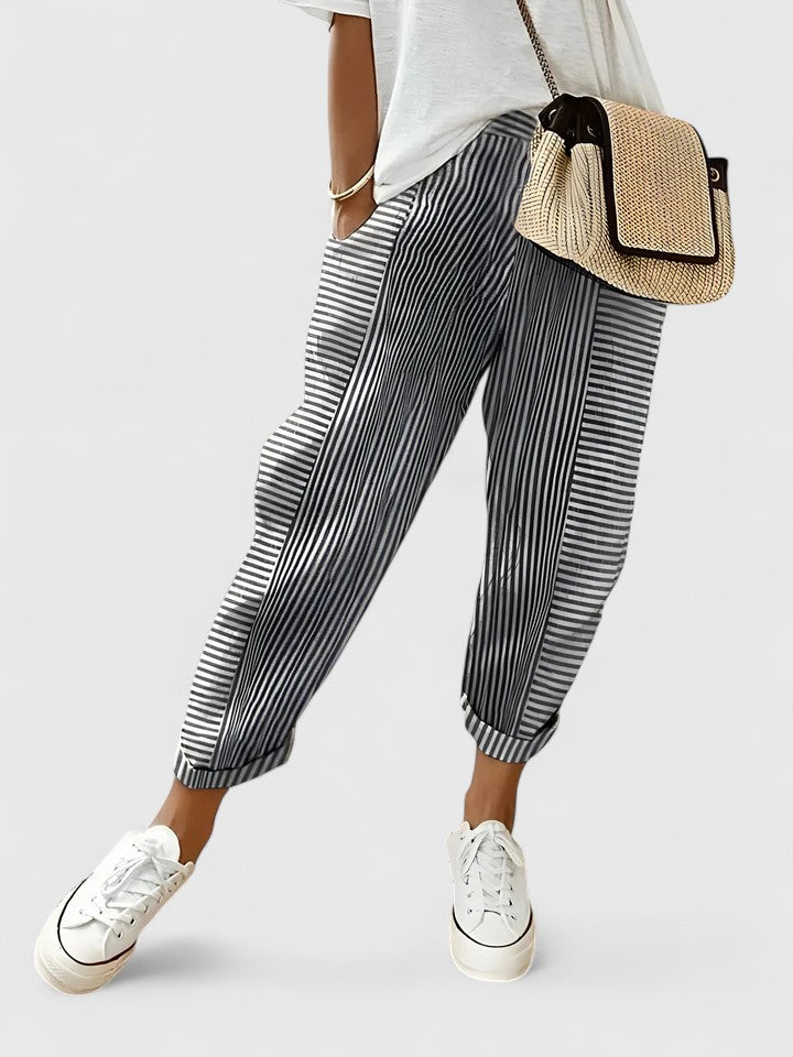 Urraca | Pantalón Rayas Bohemias