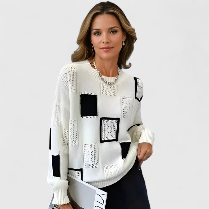 Leocadia | Jersey Geometría Elegante