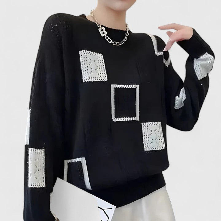 Leocadia | Jersey Geometría Elegante