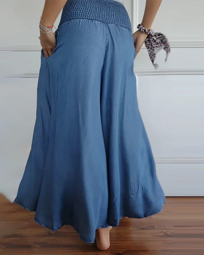 Leoncia | Falda Pantalón Fluida
