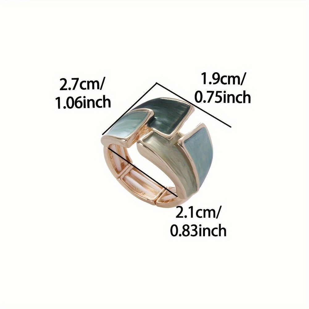 Berenguela | Anillo Esmeralda Geométrico